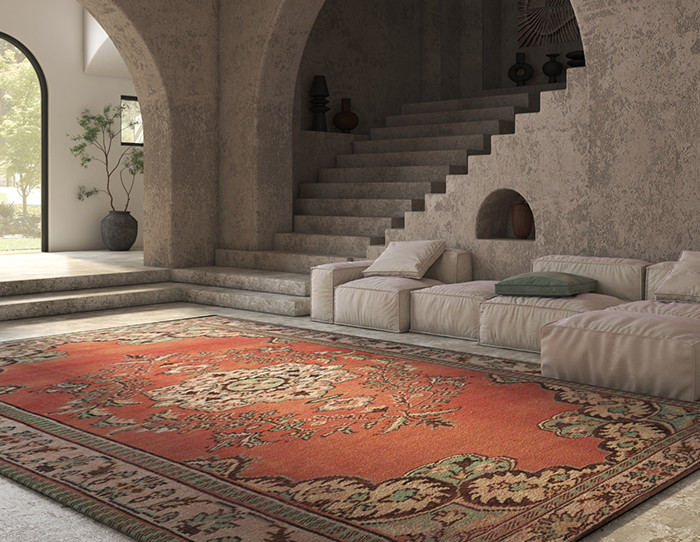 vintage rugs as antique rugs